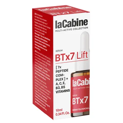 Ser antirid cu efect de lifting BTx7 Lift Multi-active, 10 ml, La Cabine