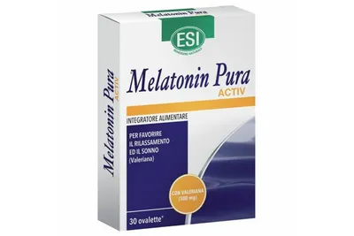 Melatonina pura activ, 30 tablete, Esi Spa