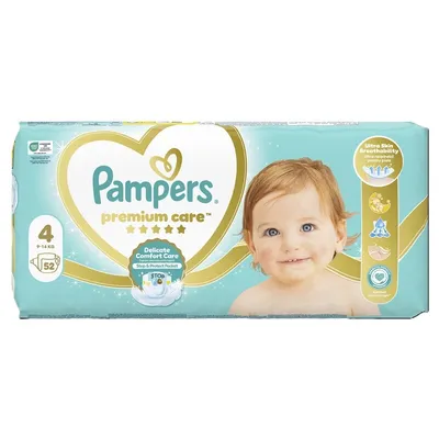 PAMPERS PREMIUM CARE 9-14KG 52 BUCATI MARIMEA 4