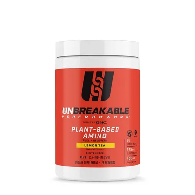Aminoacizi vegetali cu aroma de ceai de lamaie Unbreakable Performance, 446.25g, GNC