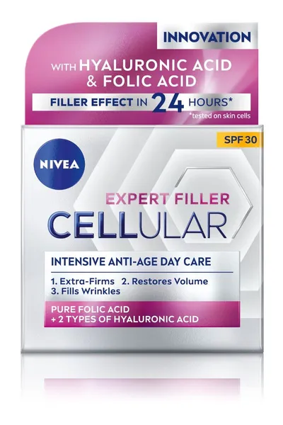 Crema de zi Hyaluron Filler Firming FPS30 Cellular Care, 50ml, Nivea
