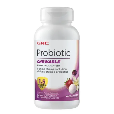 GNC PROBIOTIC 1.5 B CHEWABLE X 100 TABLETE