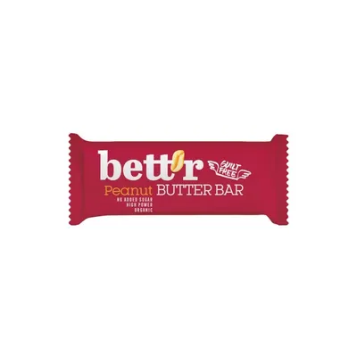 Baton cu crema de arahide Bio, 30g, Bettr