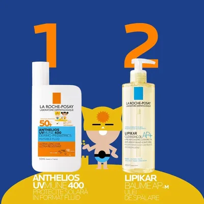 Pachet Ingrijire si Protectie Piele Atopica Copii – La Roche-Posay