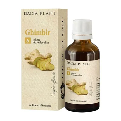 TINCTURA GHIMBIR 50ML DACIA PLANT