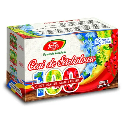 Ceai de sarbatoare, 20 plicuri, Fares