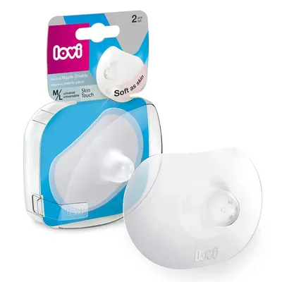 LOVI Protectoare Mamelon Skin Touch 2 PCS M/L - 5/606