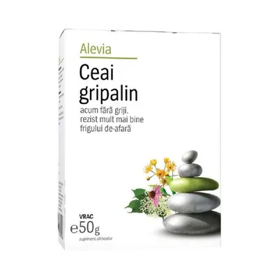 Ceai gripalin, 50g, Alevia