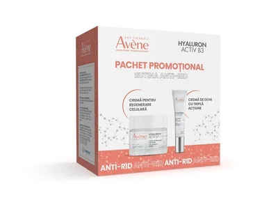 AVENE PACHET HYALURON ACTIV B3 CREMA ZI 50ML SI CREMA DE OCHI 15ML