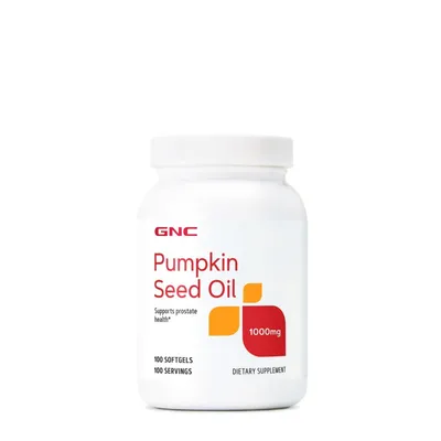 GNC PUMPKIN SEED OIL 1000MG X 100 CAPSULE