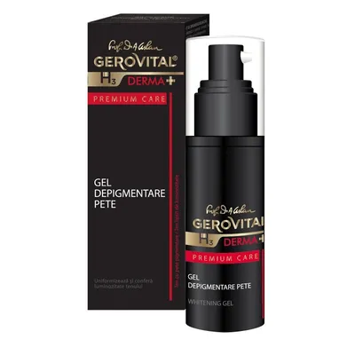 GEROVITAL H3 DERMA+ PREMIUM CARE GEL DEPIGMENTARE PETE 30ML