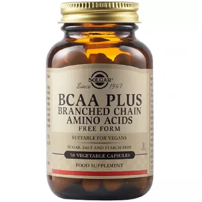 SOLGAR BCAA PLUS 50 CAPSULE