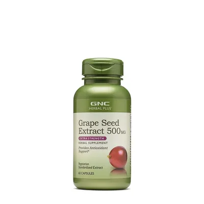 GNC HERBAL PLUS GRAPE SEED 500 MG 60 CAPSULE