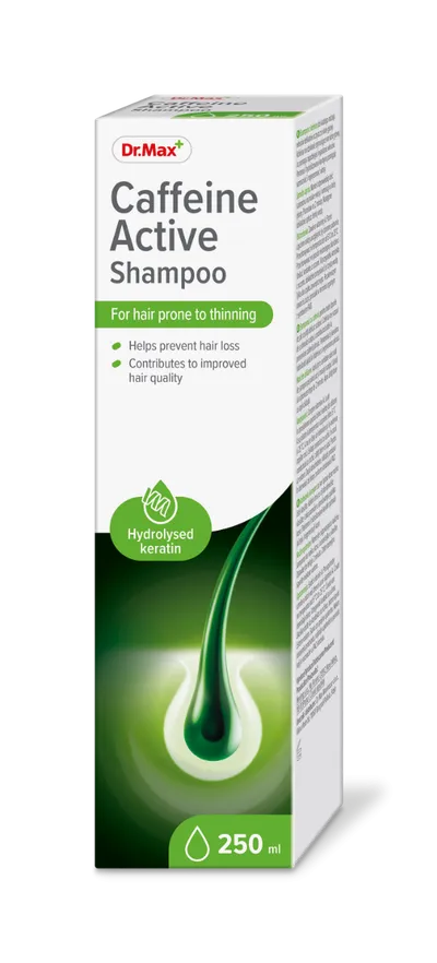 Dr. Max Sampon cu cafeina, 250ml