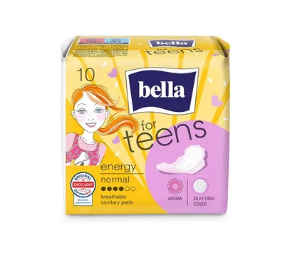 BELLA ABSORBANTE TEENS ULTRA ENERGY 10 BUCATI