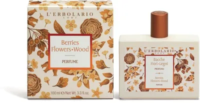L'Erbolario Apa de parfum Berries Flowers, 50ml