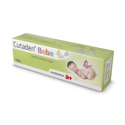 Cutaden Bebe Crema Protectoare, 100 g, Antibiotice