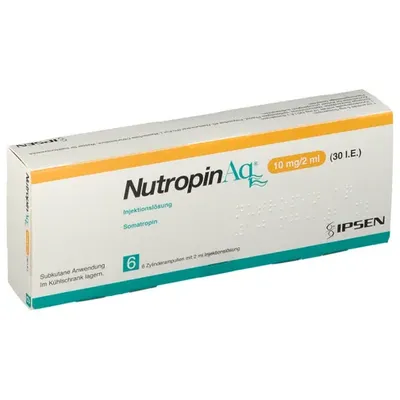 Nutropin AQ 10mg/2ml, 1 cartus, Ipsen