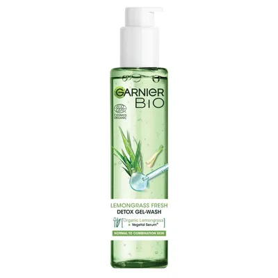 Gel de curatare si detoxifiere cu Lemongrass Bio, 150ml, Garnier