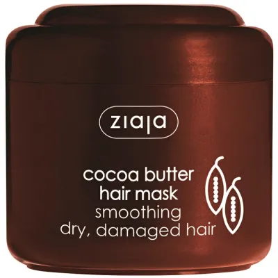 Masca cu unt de cacao pentru par uscat si deteriorat Cocoa Butter, 200 ml, Ziaja