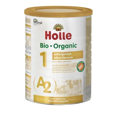 Lapte praf A2 pentru sugari Formula 1, 800g, Holle Baby Food
