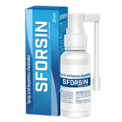 Spray Antisforait Sforsin, 20 ml, Zdrovit