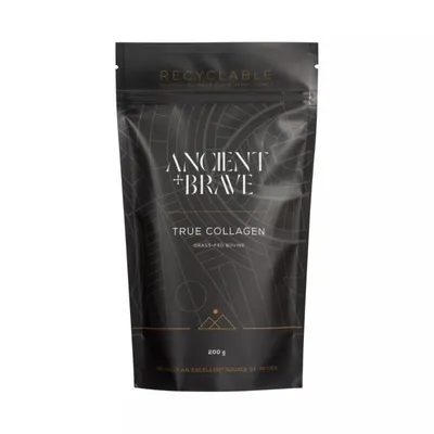 True Collagen Powder Refill, 200 g (40 portii), Ancient and Brave