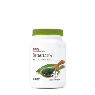 GNC SUPERFOODS SPIRULINA 500 MG 100 CAPSULE