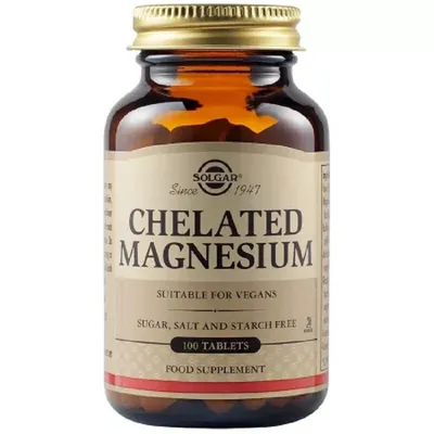 SOLGAR MAGNEZIU CHELAT 100 TABLETE