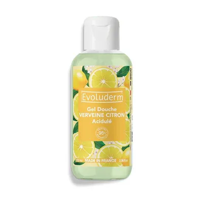 Gel de dus acidulat Verveine Citron, 100ml, Evoluderm