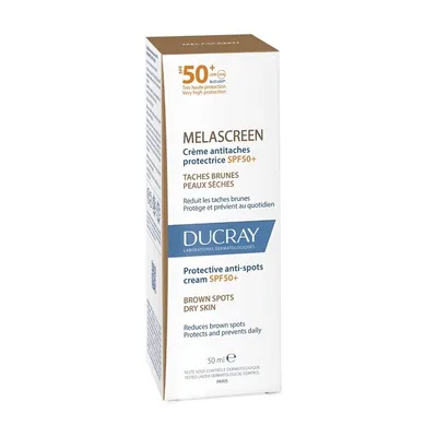 DUCRAY MELASCREEN CREMA PROTECTOARE ANTI-PETE SPF 50+ 50ML