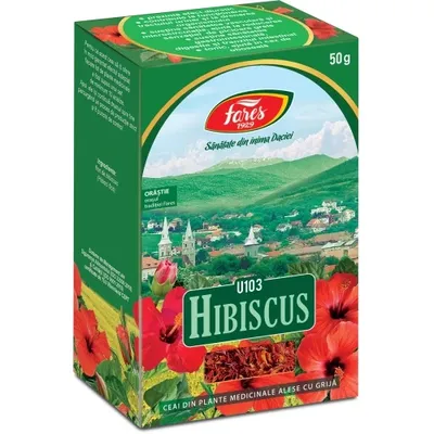 Ceai Hibiscus U103 – 50 g Fares