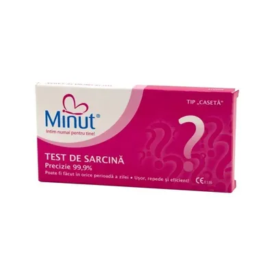 Test de sarcina caseta, 1 bucata, Minut