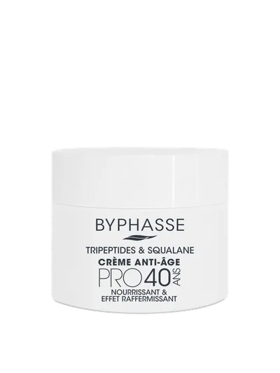 Crema anti-imbatranire cu Tripeptide & Squalan Pro40, 60ml, Byphasse