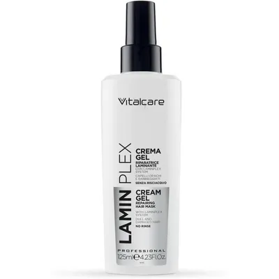 Gel crema pentru par deteriorat Laminplex, 125ml, Vitalcare