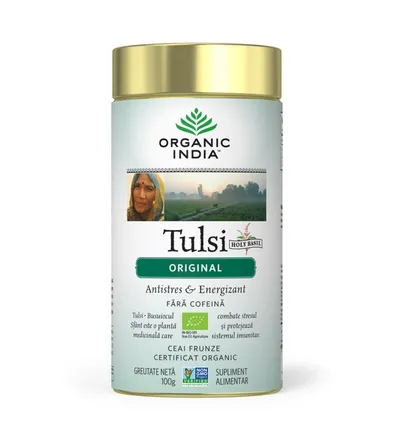 ORGANIC INDIA CEAI ADAPTOGEN TULSI ORIGINAL BIO 100G
