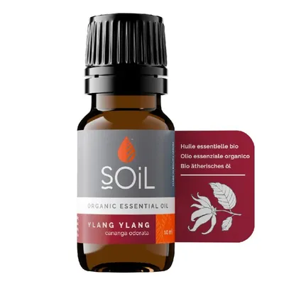 ULEI ESENTIAL YLANG YLANG 100% ORGANIC ECOCERT 10ML SOIL