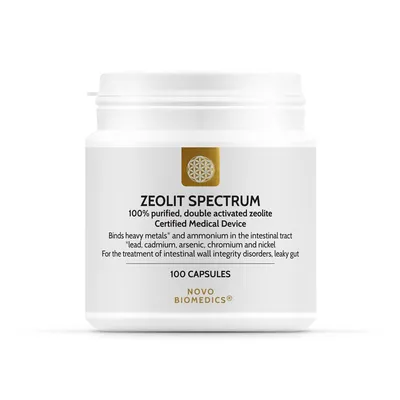 Zeolit Spectrum, 100 capsule, Novo Biomedics