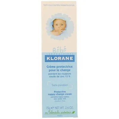 Crema protectoare pentru bebelusi, 75ml, Klorane Bebe