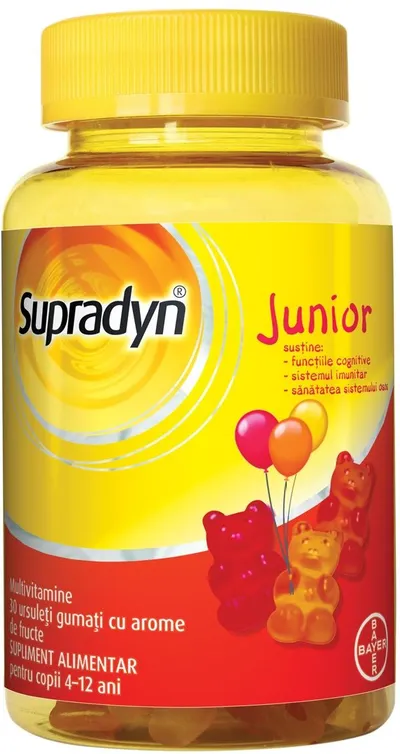 Supradyn Junior, 30 ursuleti gumati, Bayer
