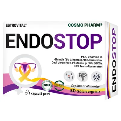 Estrovital Endostop, 30 capsule vegetale, Cosmopharm