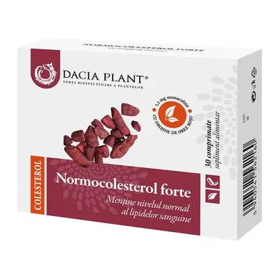 NORMOCOLESTEROL FORTE 30 COMPRIMATE DACIA PLANT