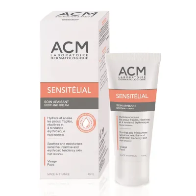 Sensitelial Crema calmanta pentru piele iritata, 40ml, ACM