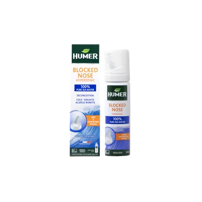 Spray nazal decongestionant, 50ml, Humer