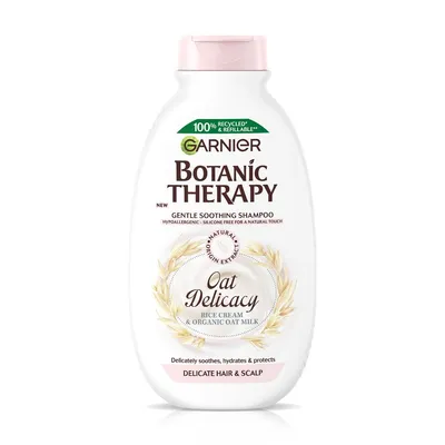 Sampon pentru par si scalp sensibil Oat Delicacy Botanic Therapy, 400ml, Garnier