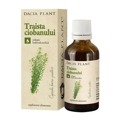 TINCTURA TRAISA CIOBANULUI 50ML DACIA PLANT