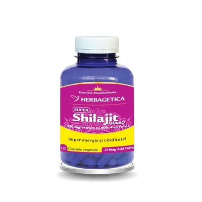 SUPER SHILAJIT MUMIO 120 CAPSULE HERBAGETICA