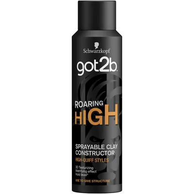Clei pentru par cu efect mat Roaring High, 150ml, Got2b