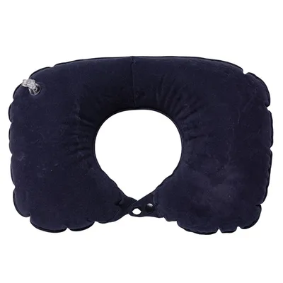 Perna gonflabila de gat cu pompa, navy, 1 bucata, Incase of Travel