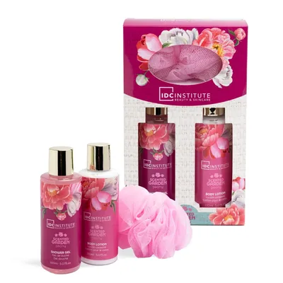 Pachet pentru baie Scented Garden Perfect Trio, IDC Institute